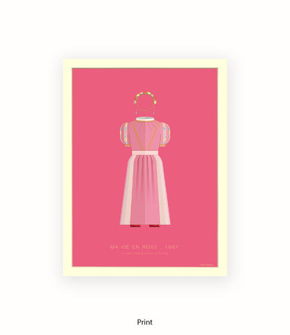 Me Vie En Rose - Fred Birchal Art Print