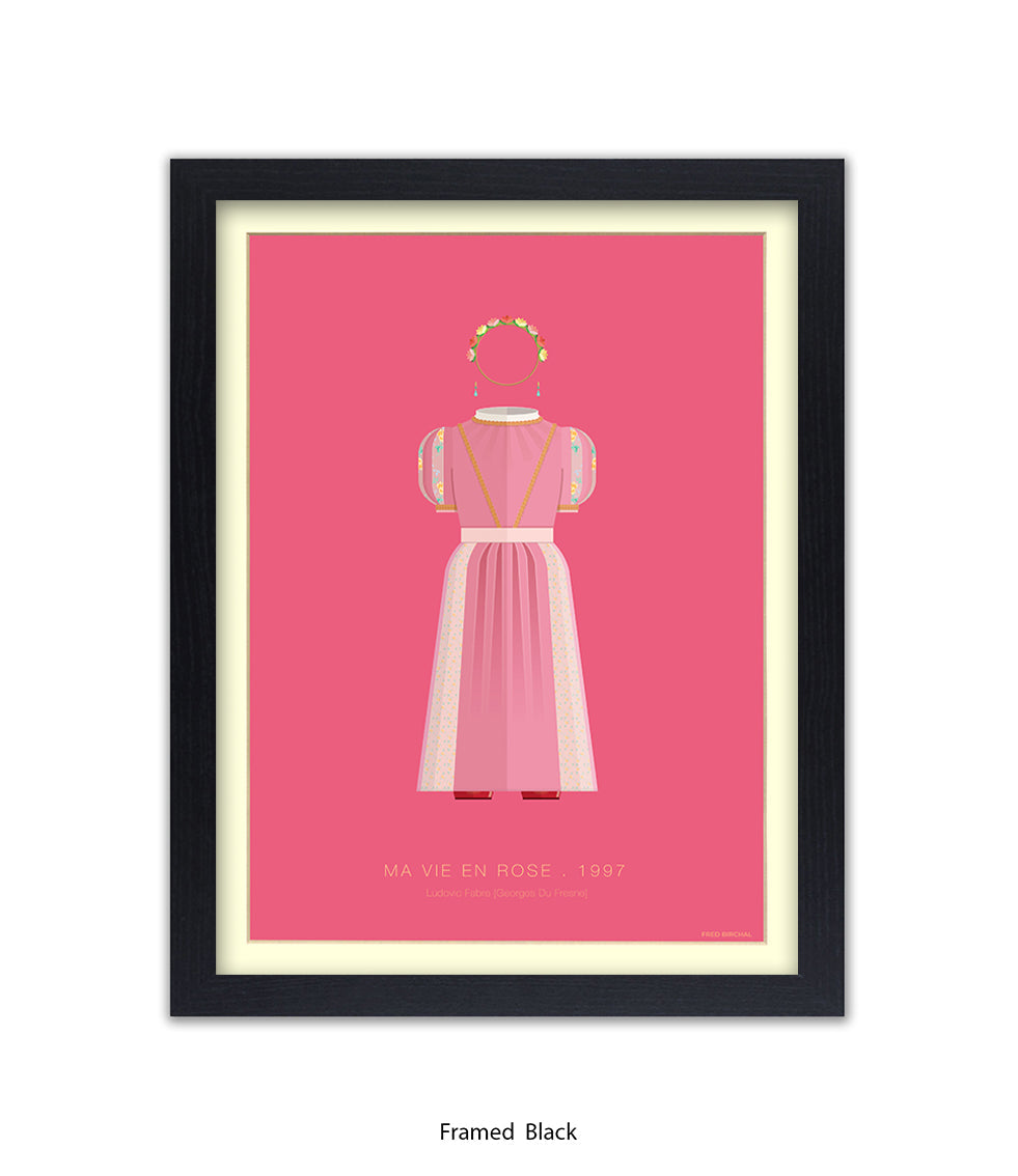Me Vie En Rose - Fred Birchal Art Print