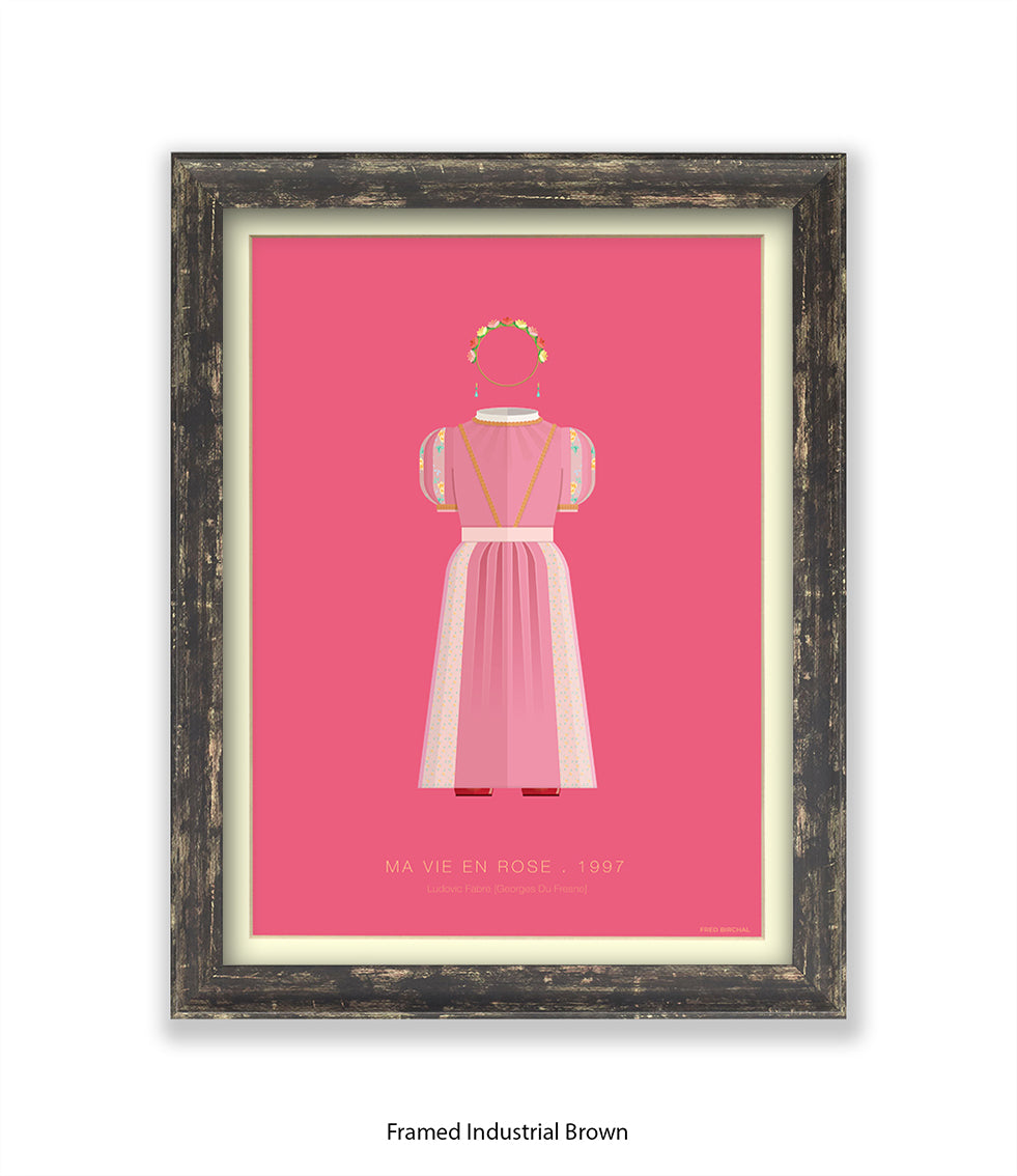 Me Vie En Rose - Fred Birchal Art Print