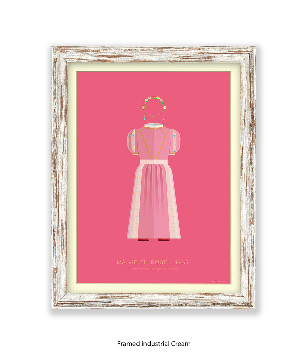 Me Vie En Rose - Fred Birchal Art Print