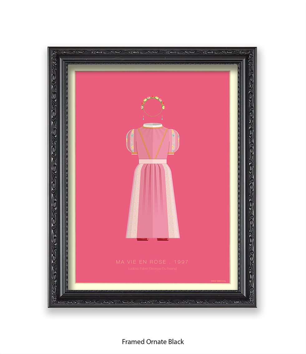 Me Vie En Rose - Fred Birchal Art Print