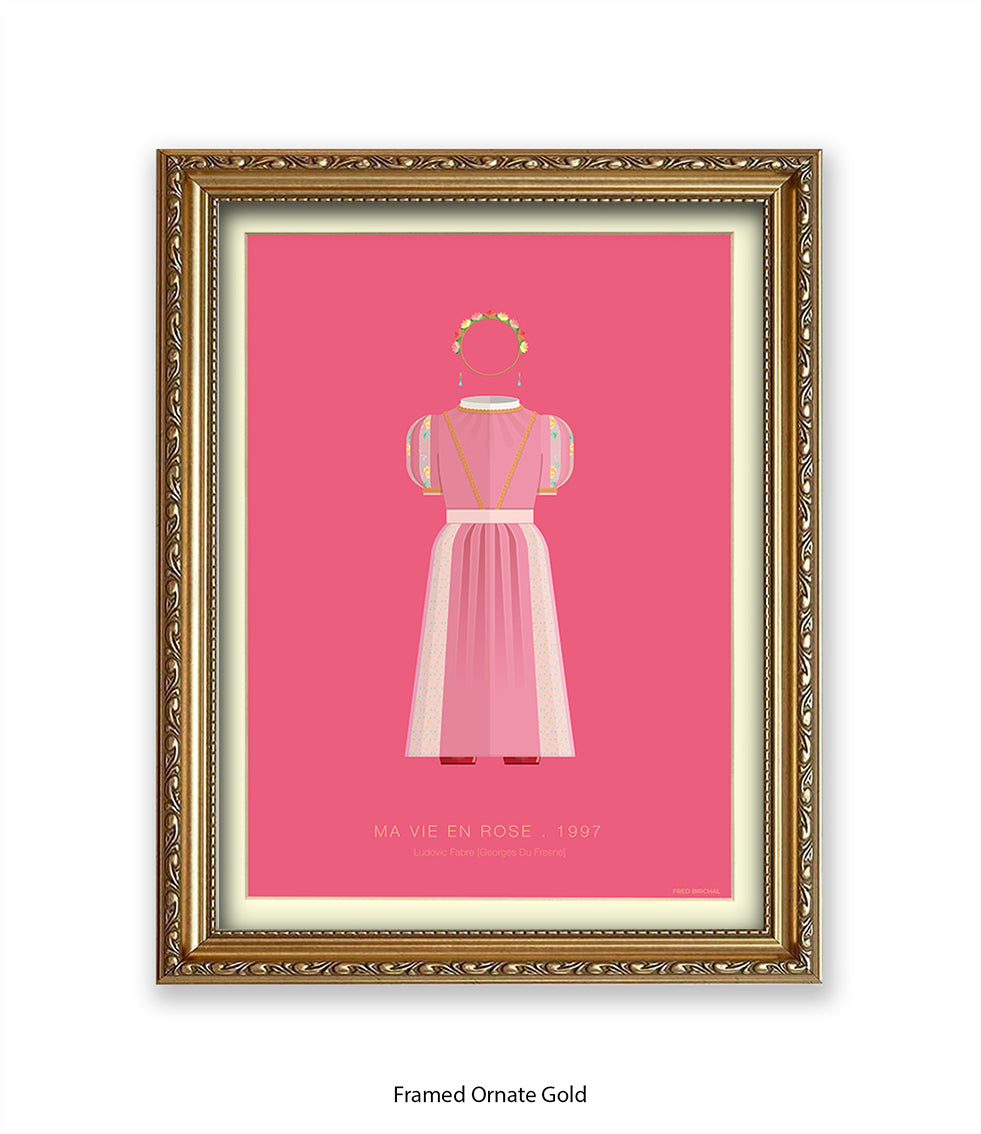 Me Vie En Rose - Fred Birchal Art Print