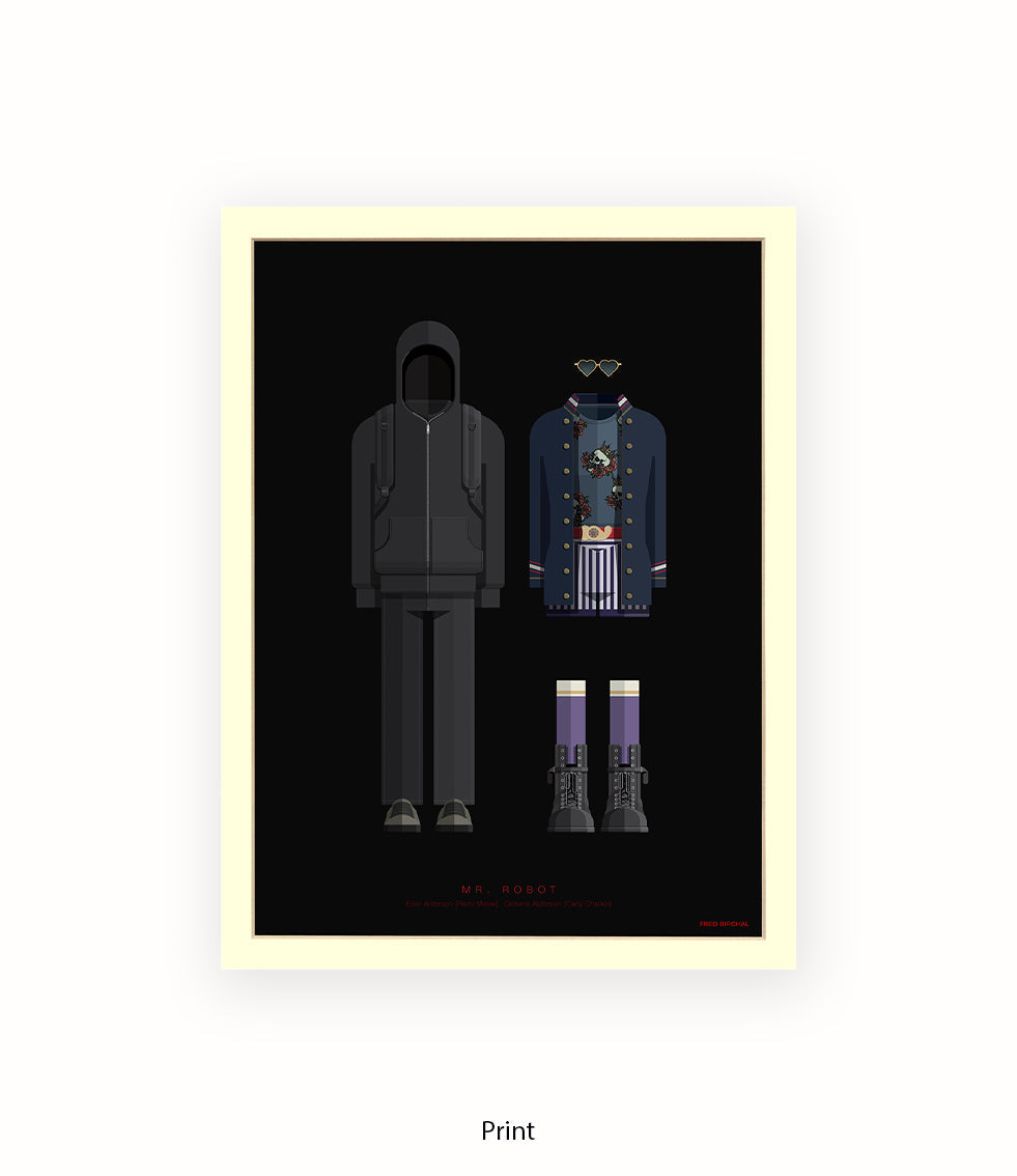 Mr. Robot - Fred Birchal Art Print