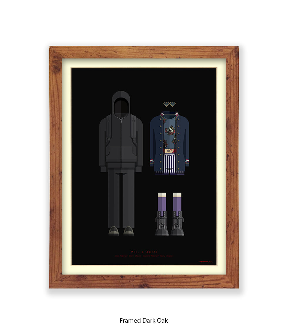 Mr. Robot - Fred Birchal Art Print
