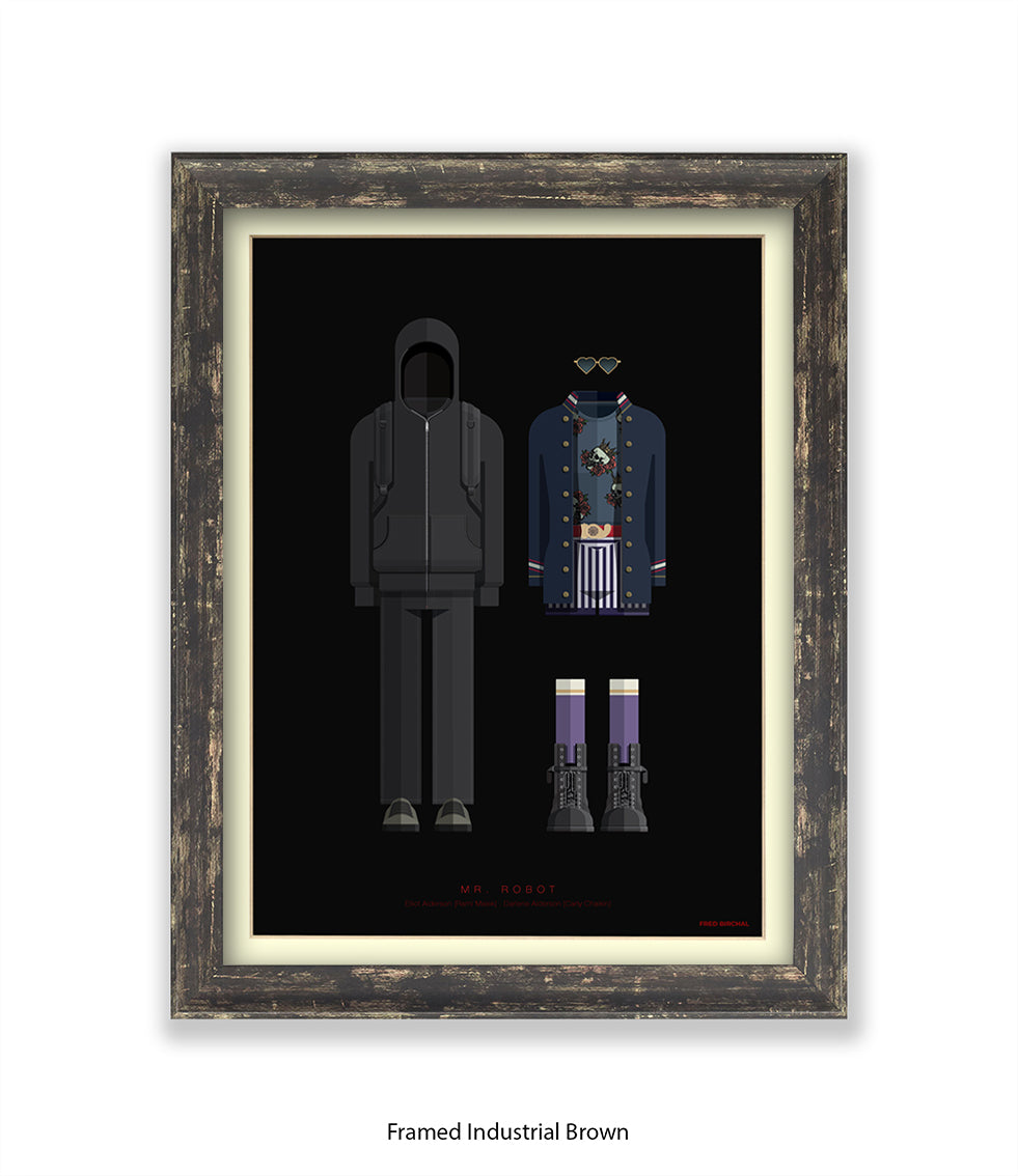 Mr. Robot - Fred Birchal Art Print