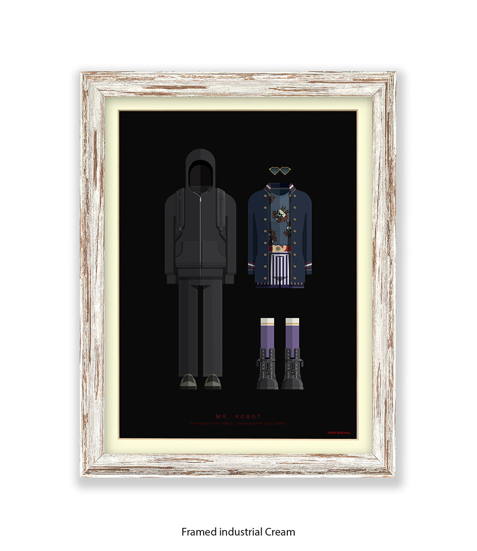 Mr. Robot - Fred Birchal Art Print