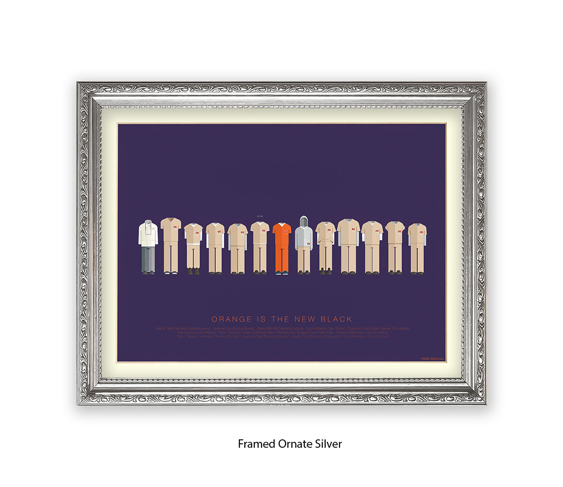 Orange Is The New Black  Group Fred Birchal Art Print