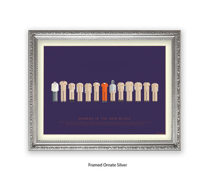 Orange Is The New Black  Group Fred Birchal Art Print