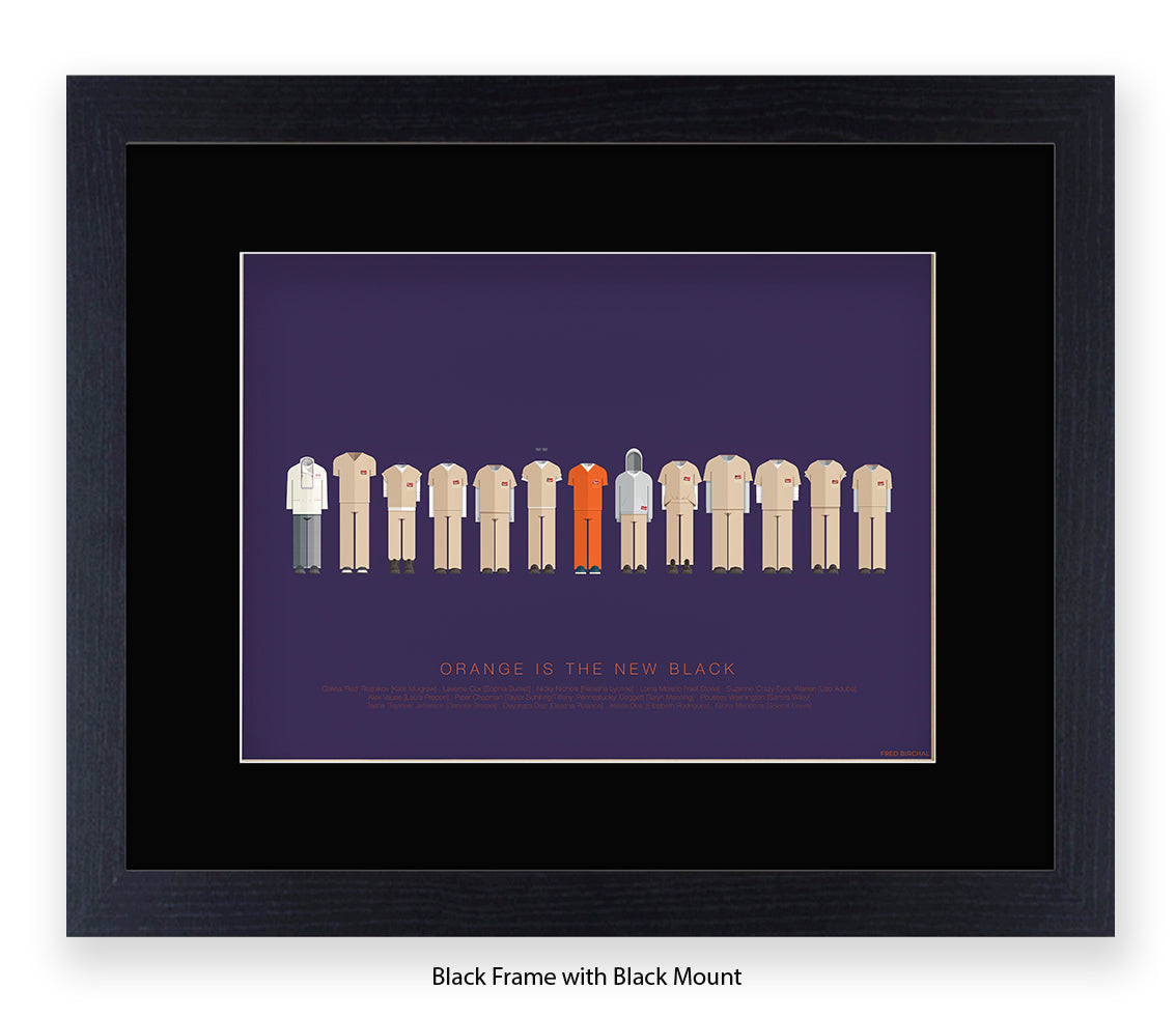 Orange Is The New Black  Group Fred Birchal Art Print