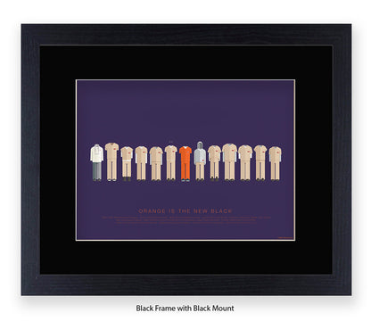Orange Is The New Black  Group Fred Birchal Art Print