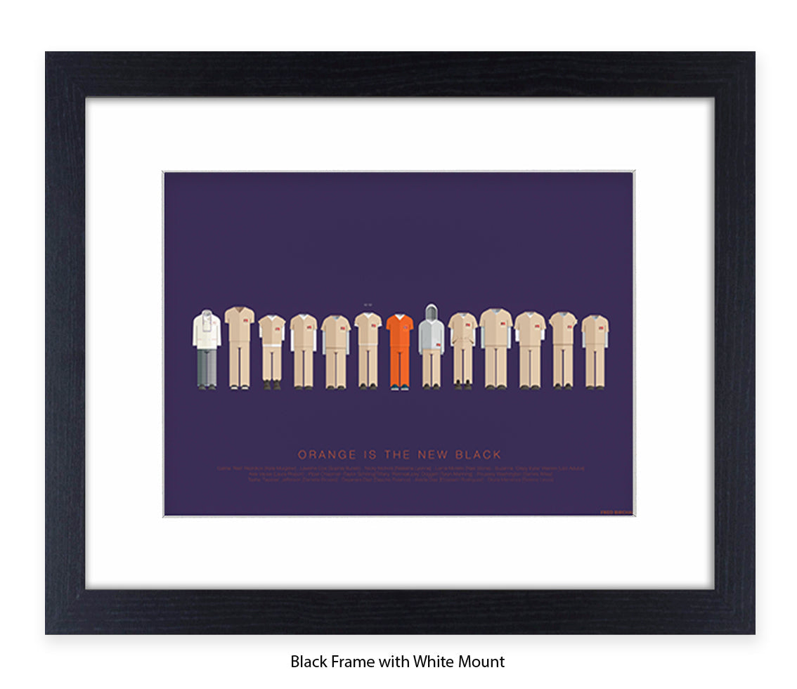 Orange Is The New Black  Group Fred Birchal Art Print