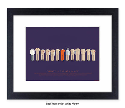 Orange Is The New Black  Group Fred Birchal Art Print