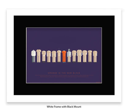 Orange Is The New Black  Group Fred Birchal Art Print