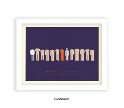 Orange Is The New Black  Group Fred Birchal Art Print