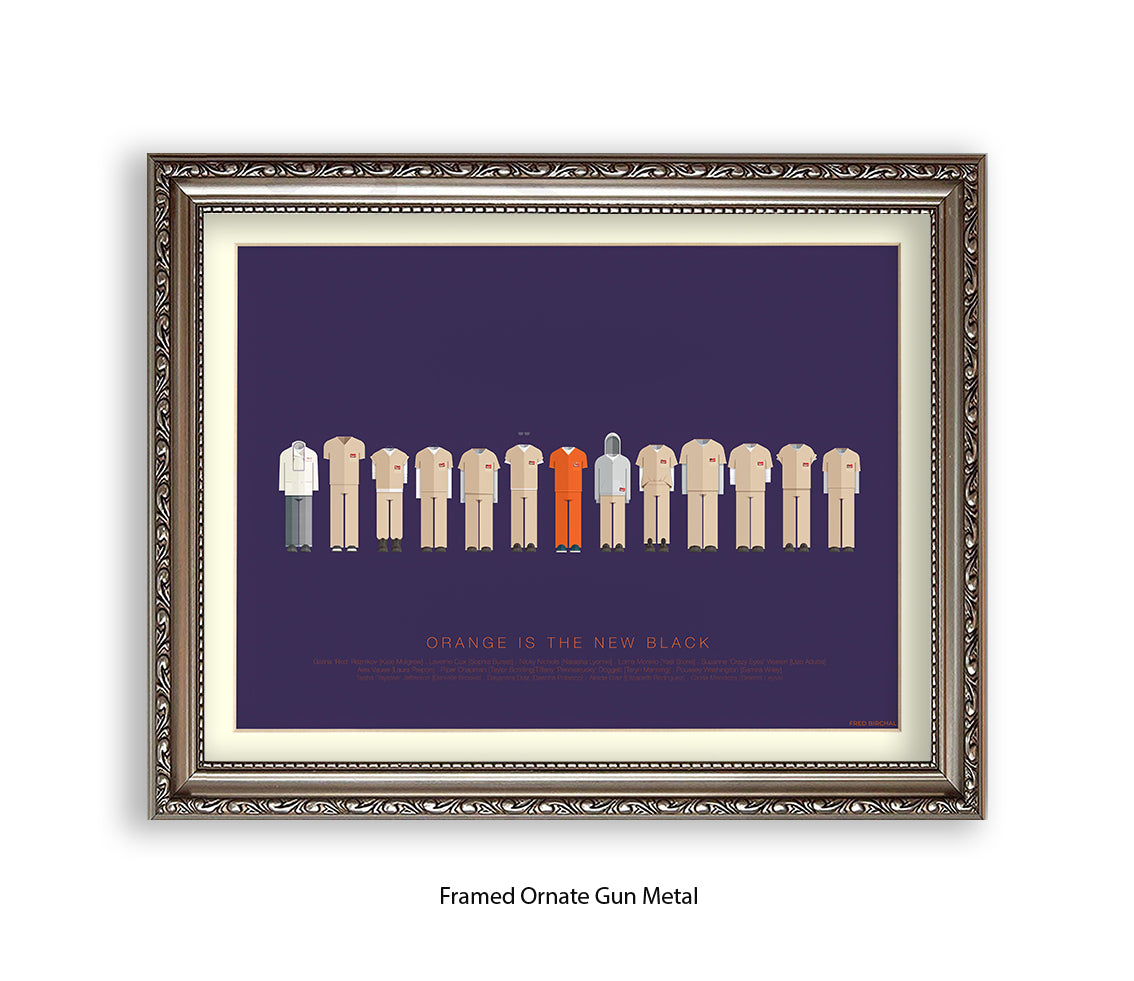 Orange Is The New Black  Group Fred Birchal Art Print