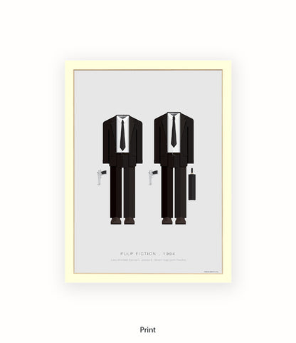 Pulp Fiction Fred Birchal Art Print