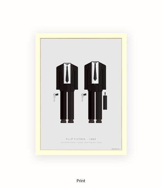 Pulp Fiction Fred Birchal Art Print