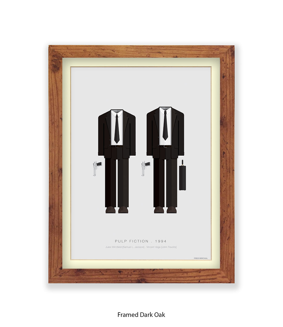 Pulp Fiction Fred Birchal Art Print