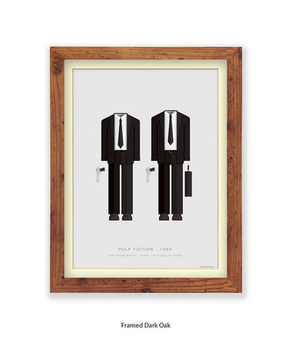 Pulp Fiction Fred Birchal Art Print