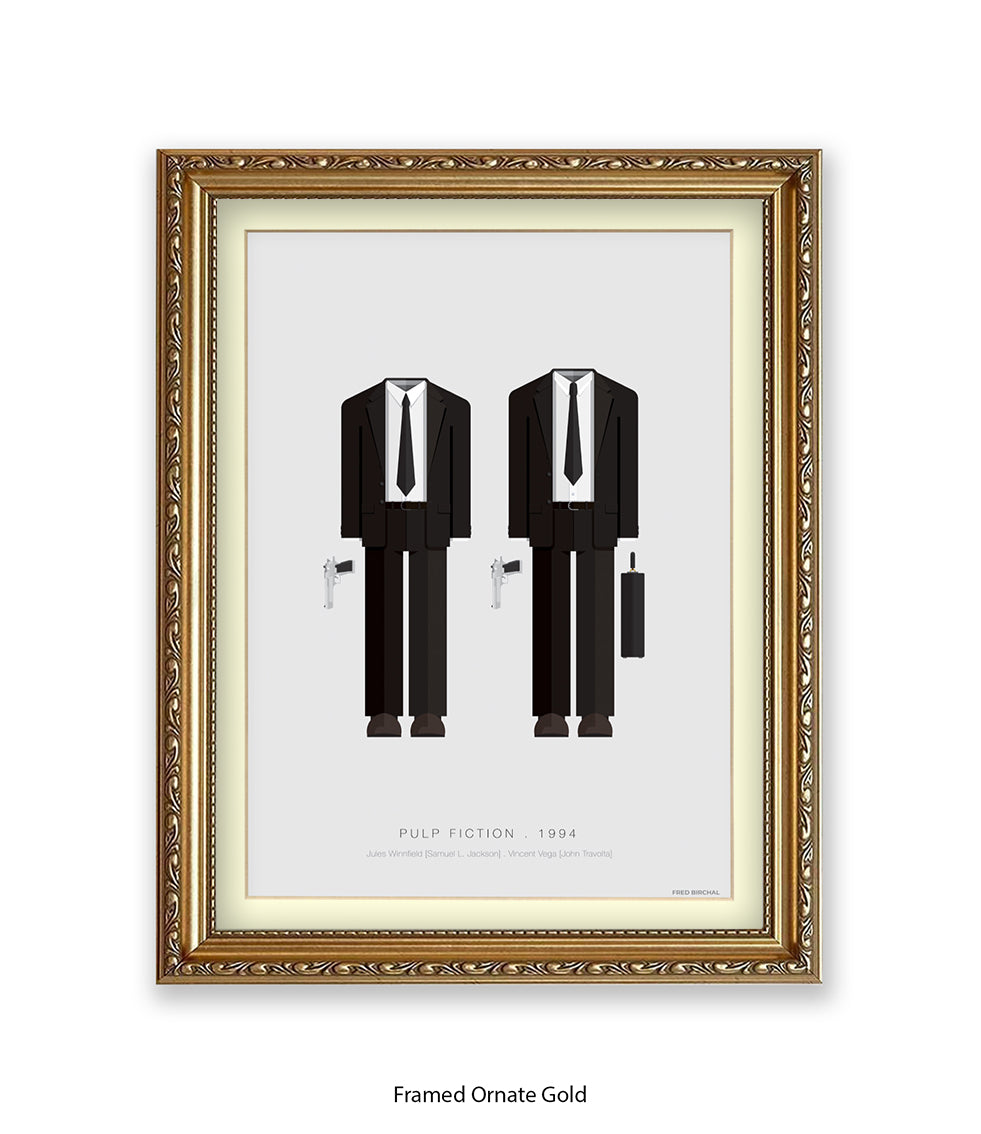 Pulp Fiction Fred Birchal Art Print