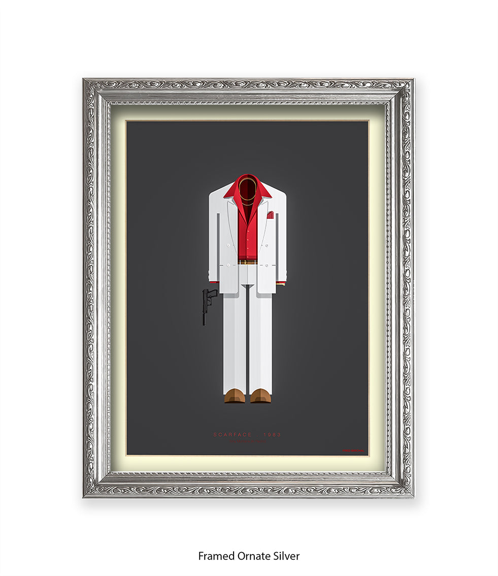 Scarface Fred Birchal Art Print