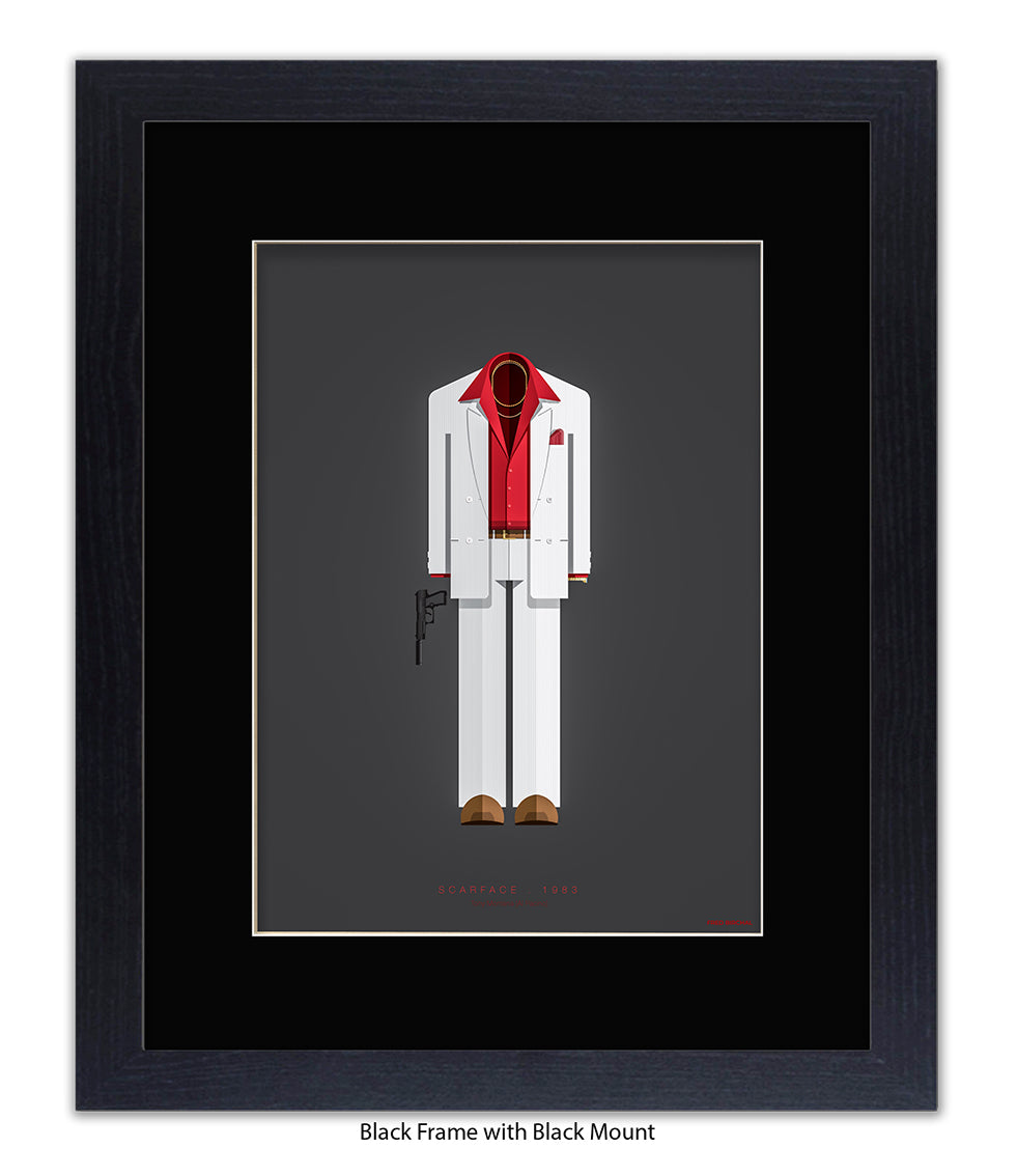 Scarface Fred Birchal Art Print