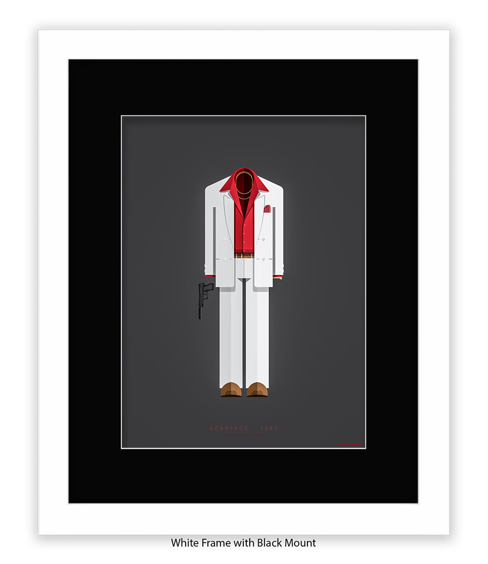 Scarface Fred Birchal Art Print