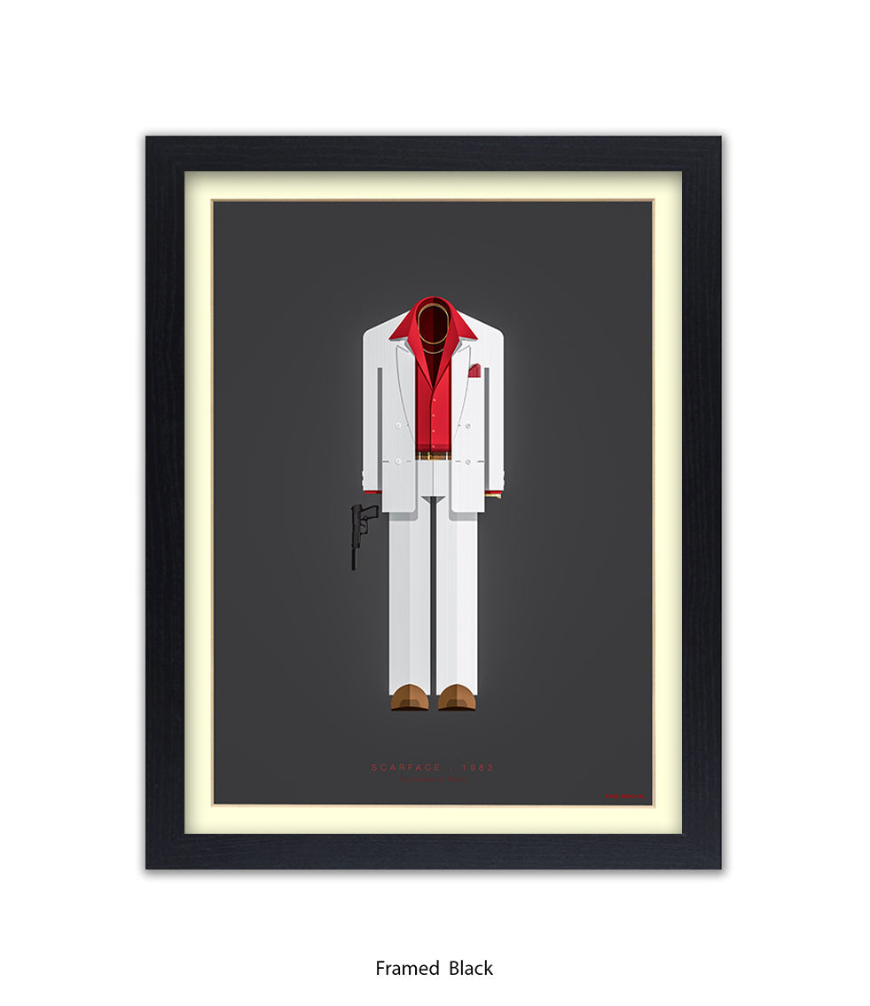 Scarface Fred Birchal Art Print