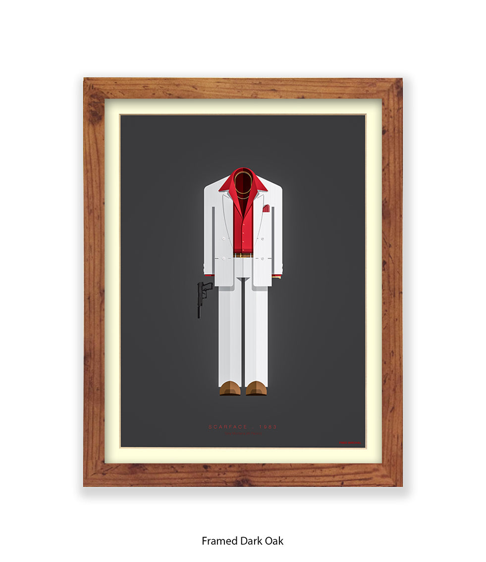 Scarface Fred Birchal Art Print