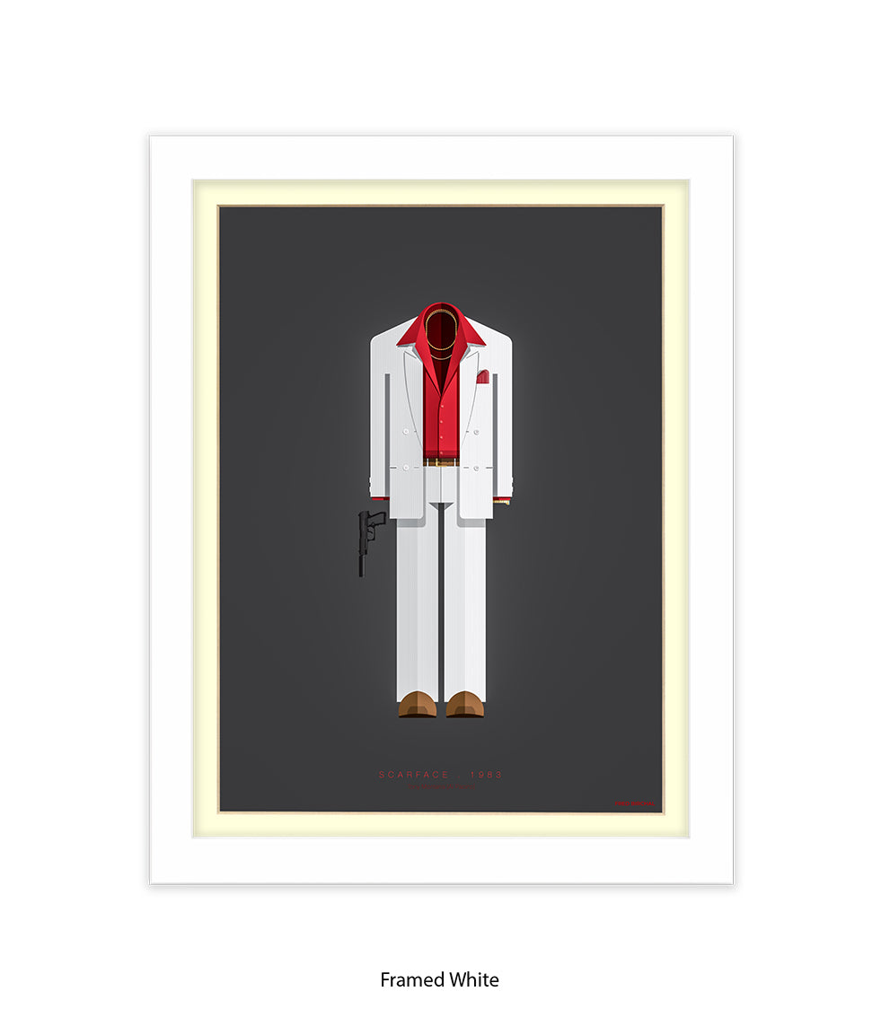Scarface Fred Birchal Art Print