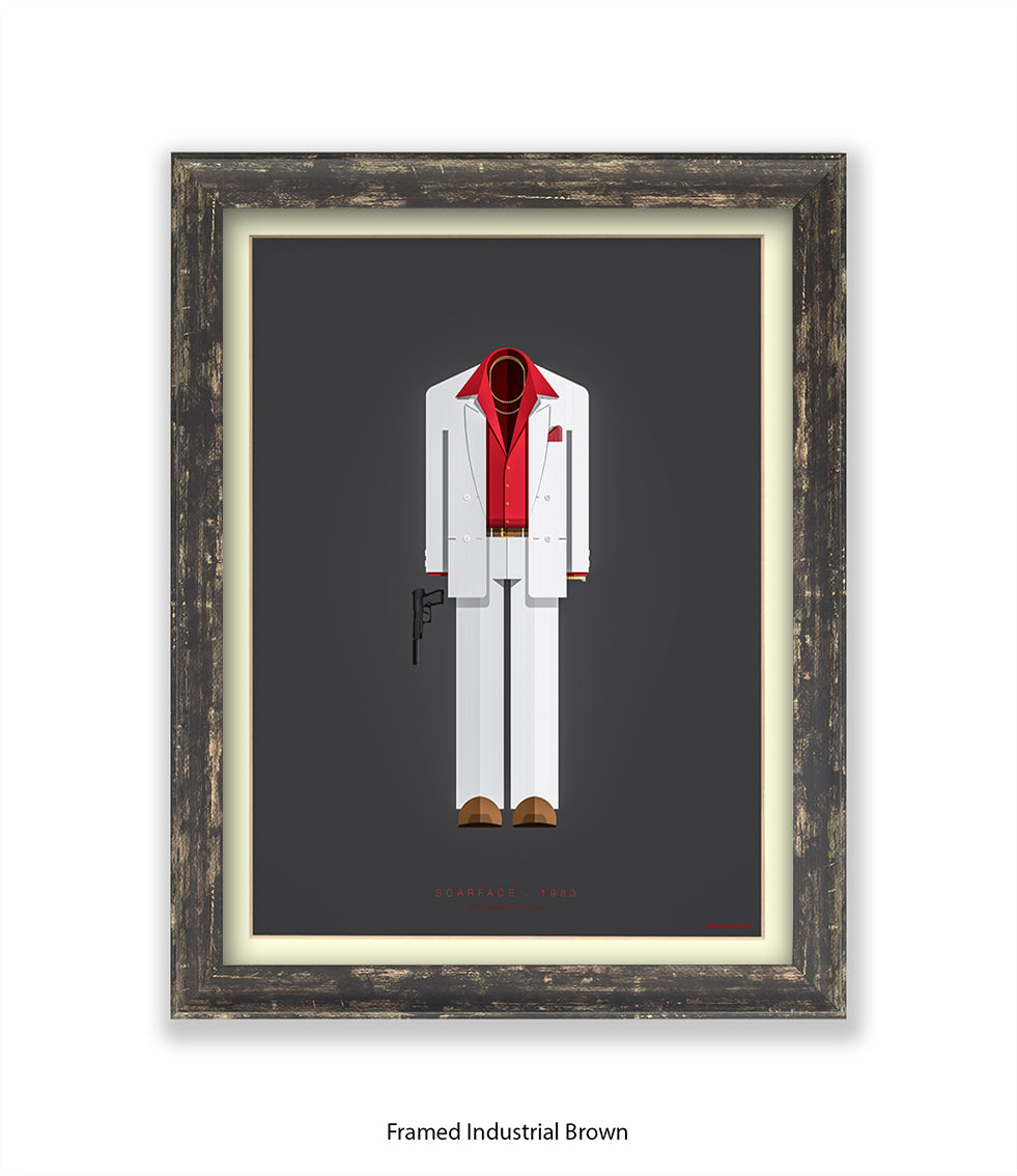 Scarface Fred Birchal Art Print