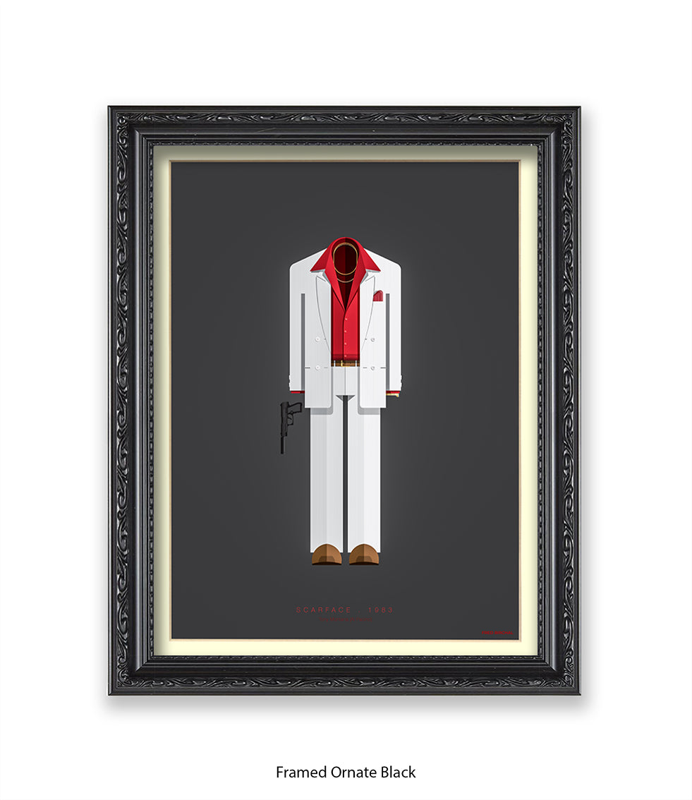 Scarface Fred Birchal Art Print