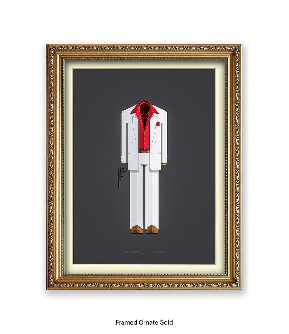 Scarface Fred Birchal Art Print