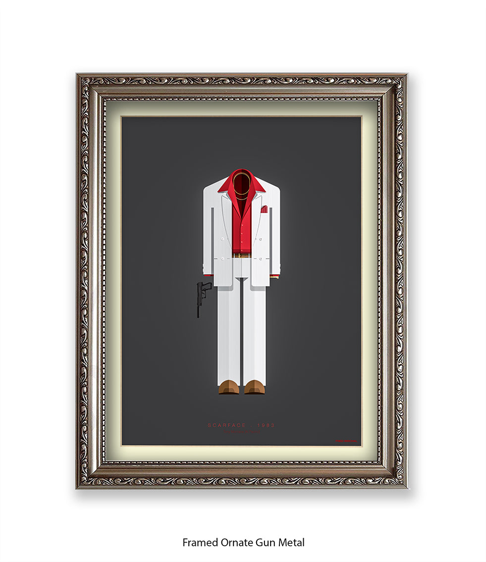 Scarface Fred Birchal Art Print