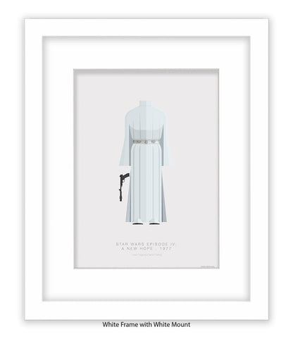 Star Wars IV  Princess Leia Organa Fred Birchal Art Print