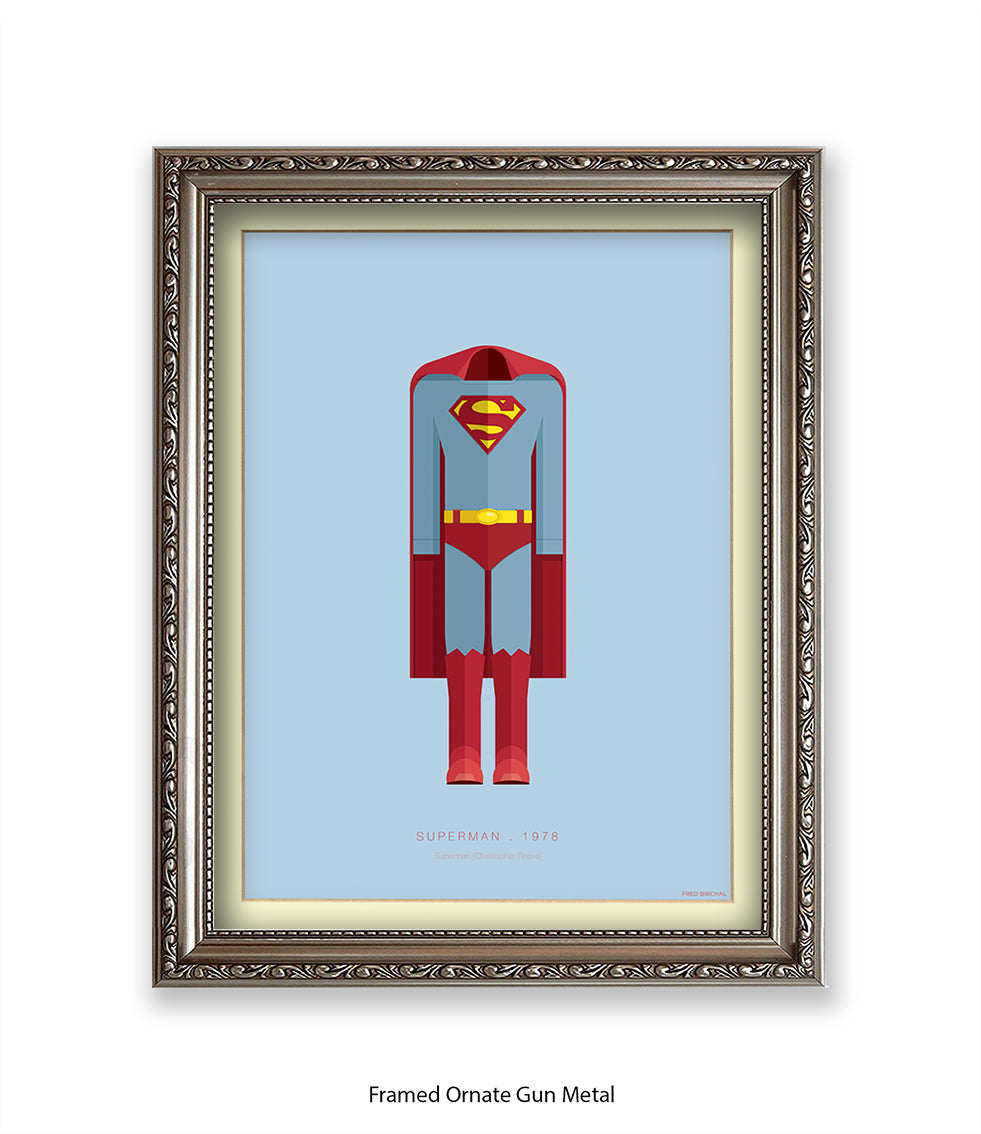 Superman Fred Birchal Art Print