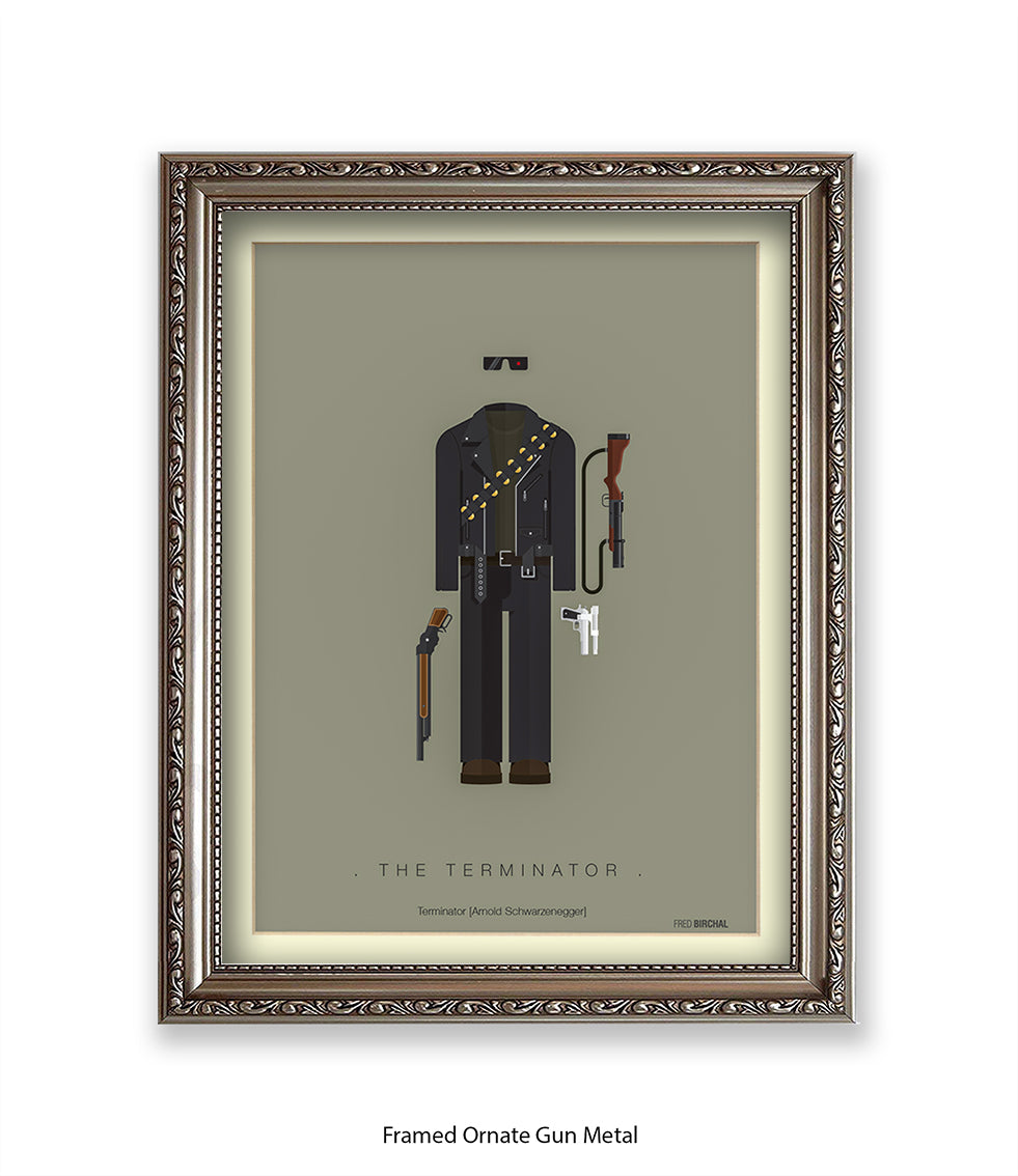 Terminator Fred Birchal Art Print