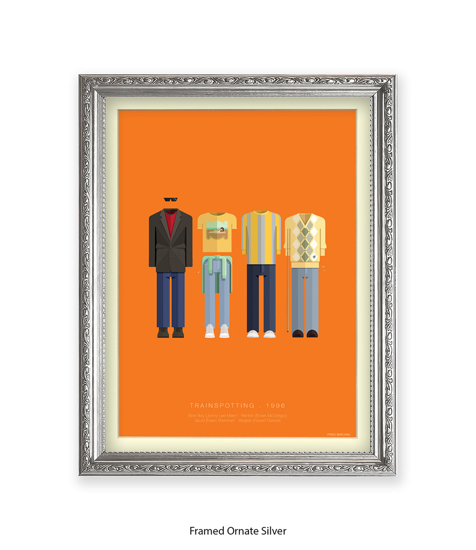 Trainspotting Fred Birchal Art Print