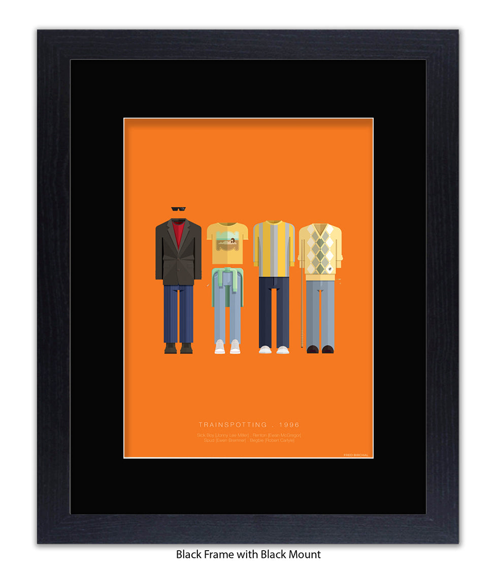 Trainspotting Fred Birchal Art Print