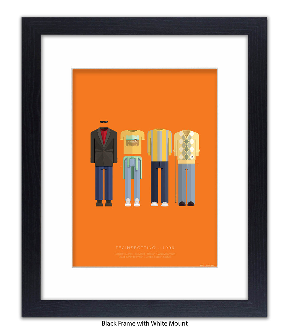 Trainspotting Fred Birchal Art Print