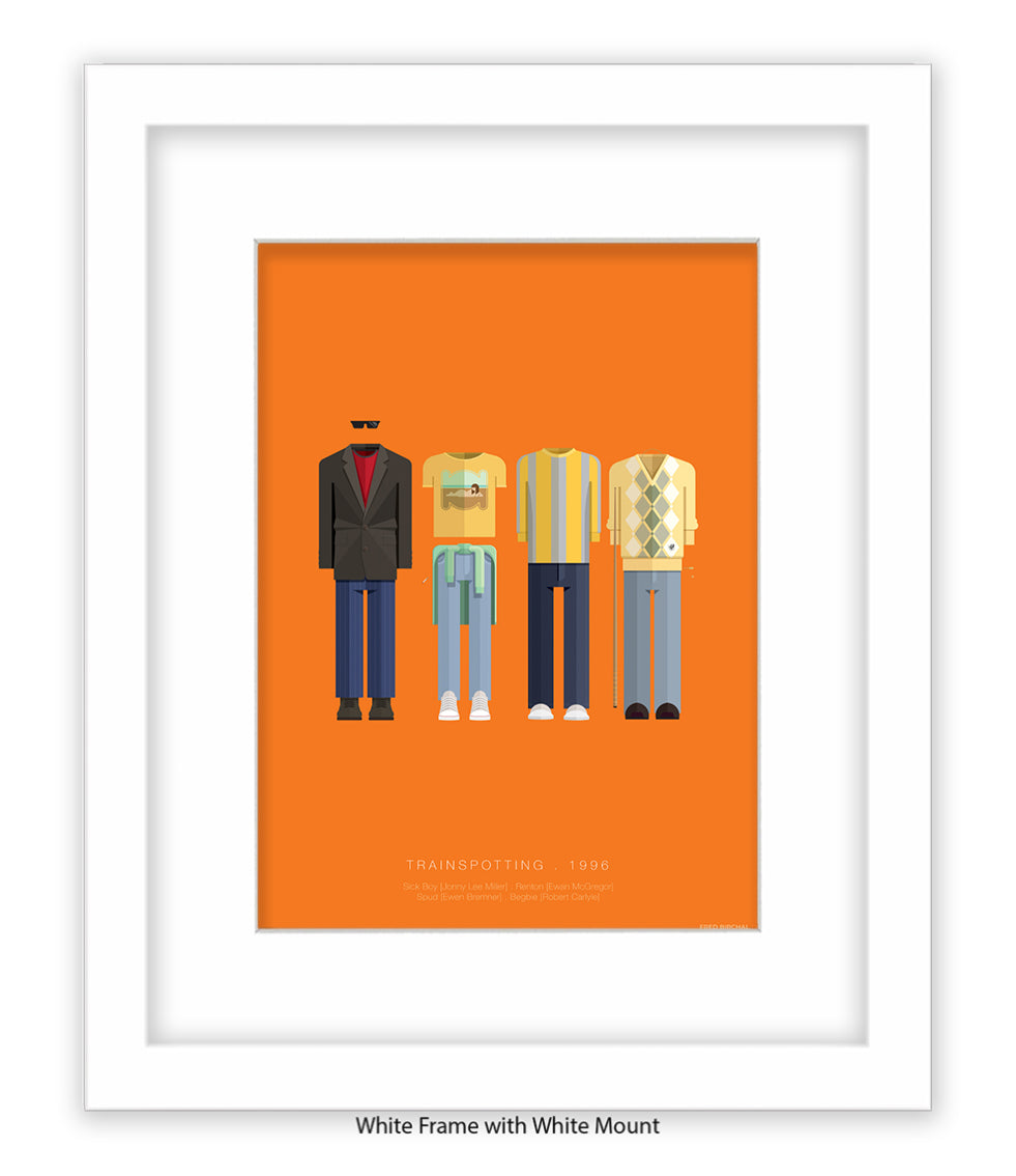 Trainspotting Fred Birchal Art Print