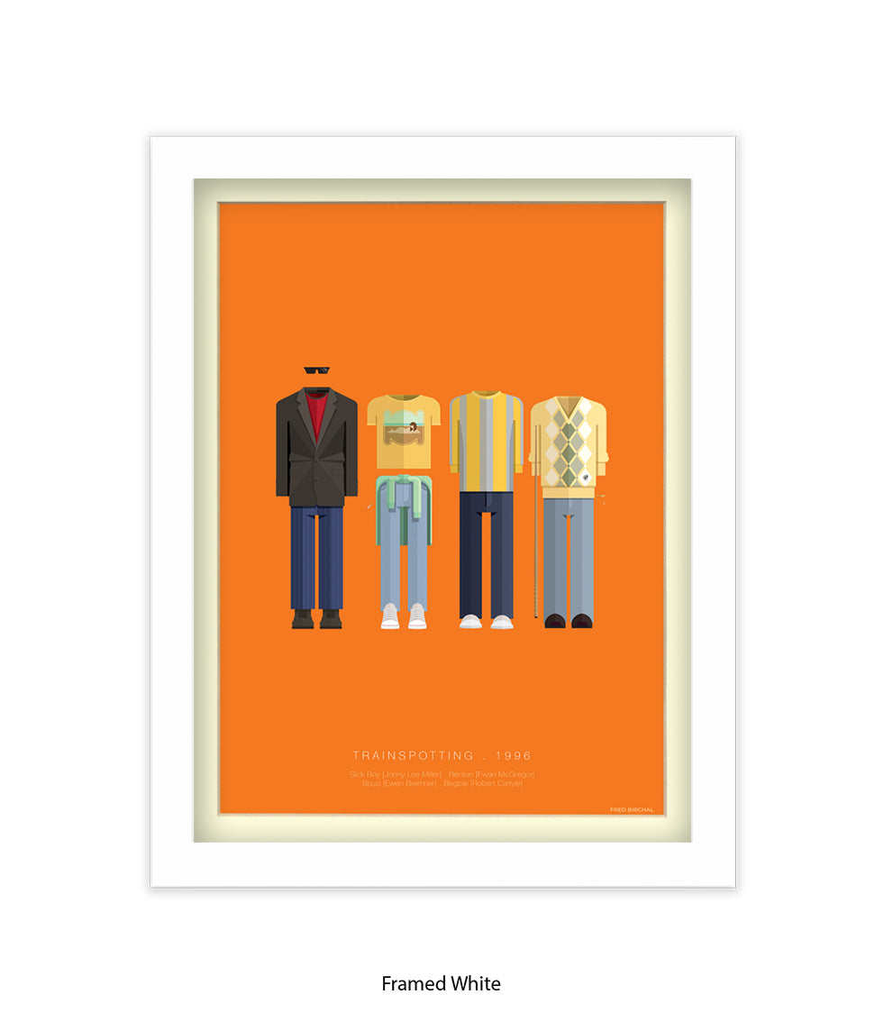 Trainspotting Fred Birchal Art Print