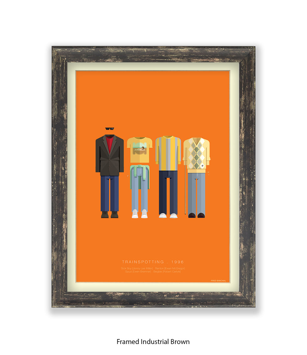 Trainspotting Fred Birchal Art Print