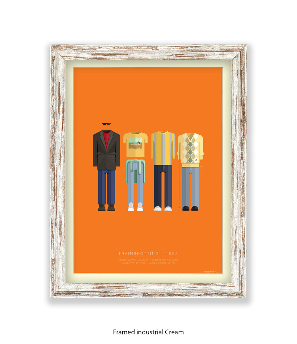 Trainspotting Fred Birchal Art Print
