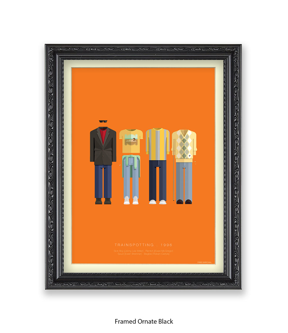 Trainspotting Fred Birchal Art Print