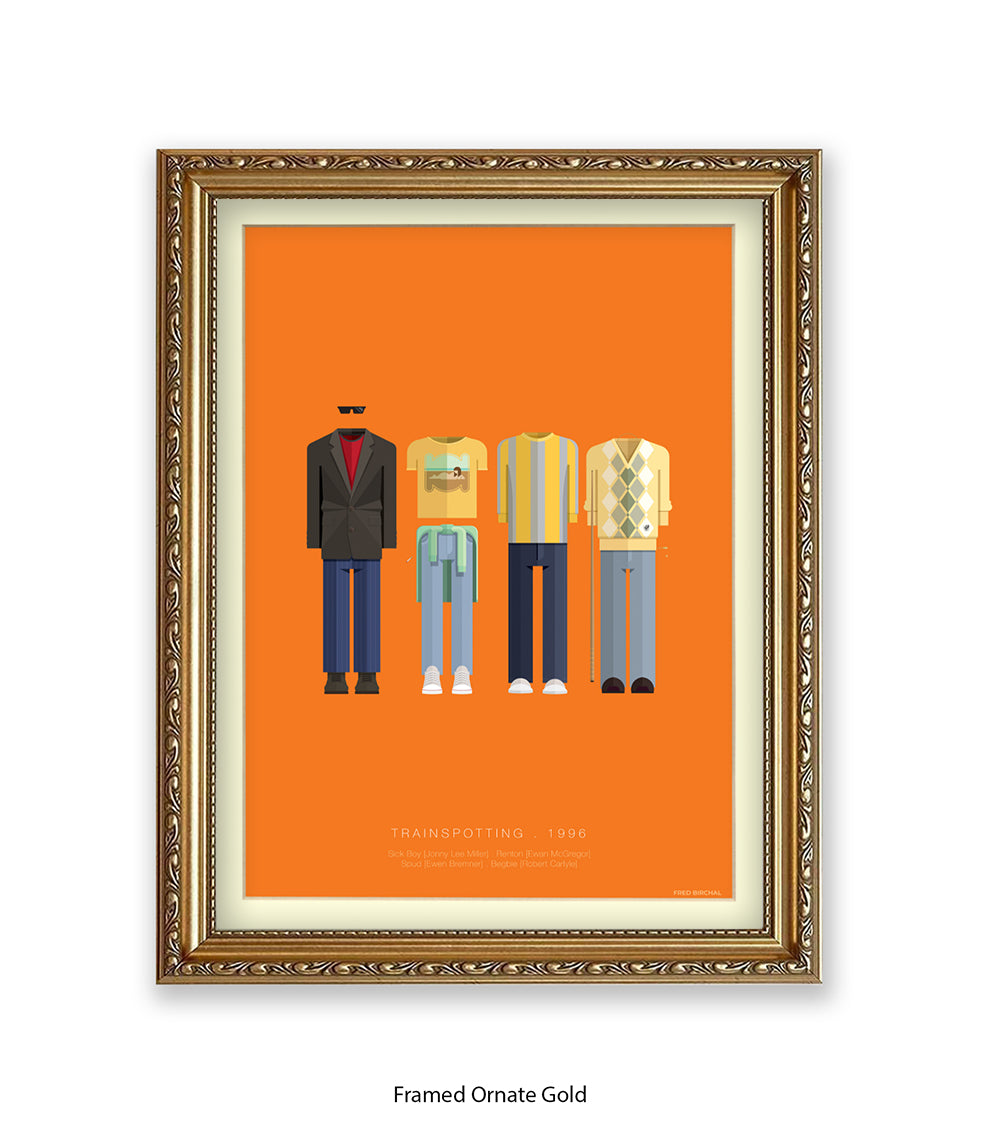 Trainspotting Fred Birchal Art Print