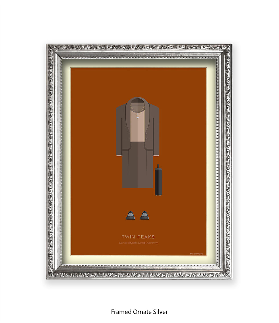 Twin Peaks Denise Bryson Fred Birchal Art Print