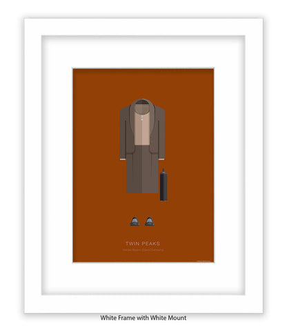 Twin Peaks Denise Bryson Fred Birchal Art Print
