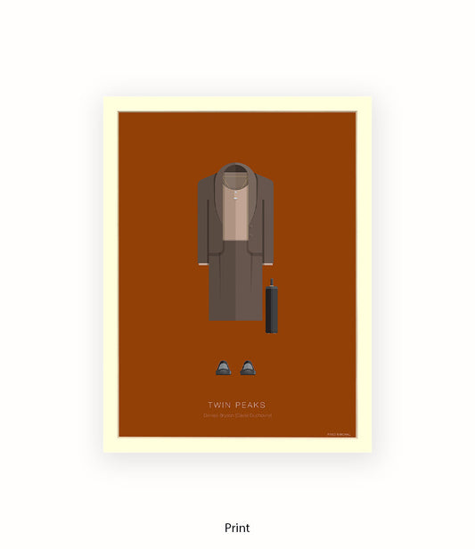 Twin Peaks Denise Bryson Fred Birchal Art Print