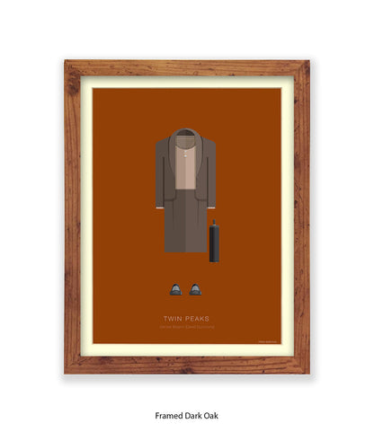Twin Peaks Denise Bryson Fred Birchal Art Print